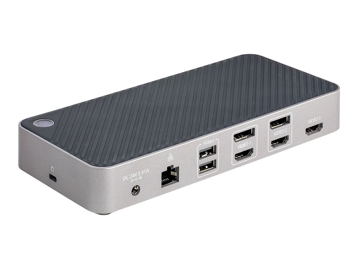 StarTech.com USB-C Triple Monitor Docking Station 4K