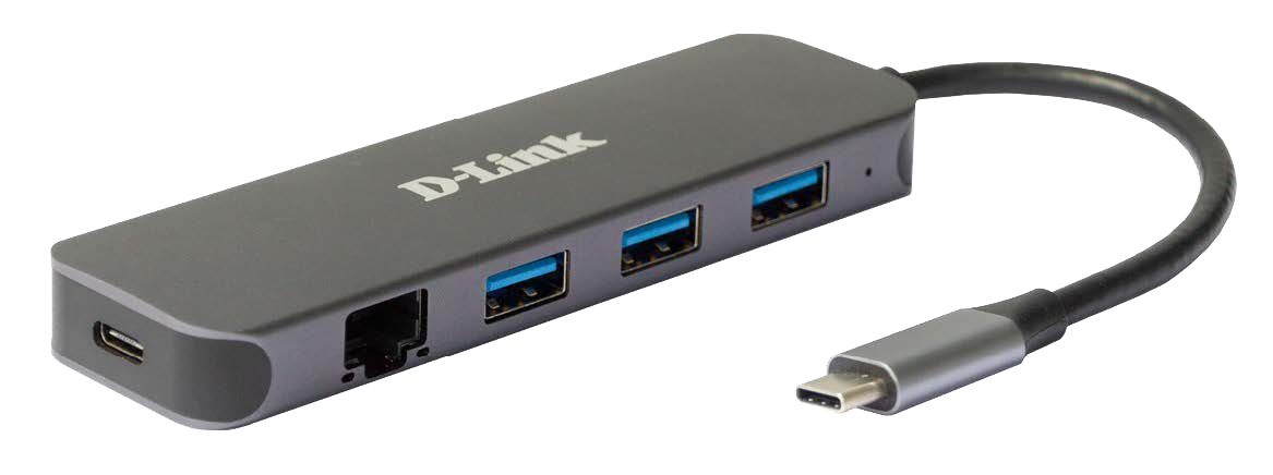 D-Link DUB-2334 USB-C 1000 Mbps HDMI