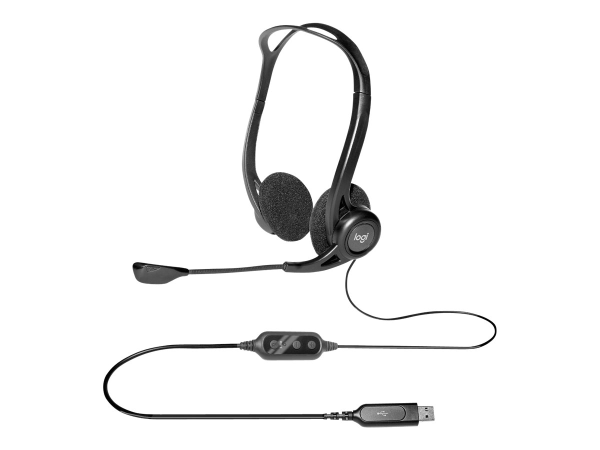 Logitech PC Headset 960 USB On-Ear