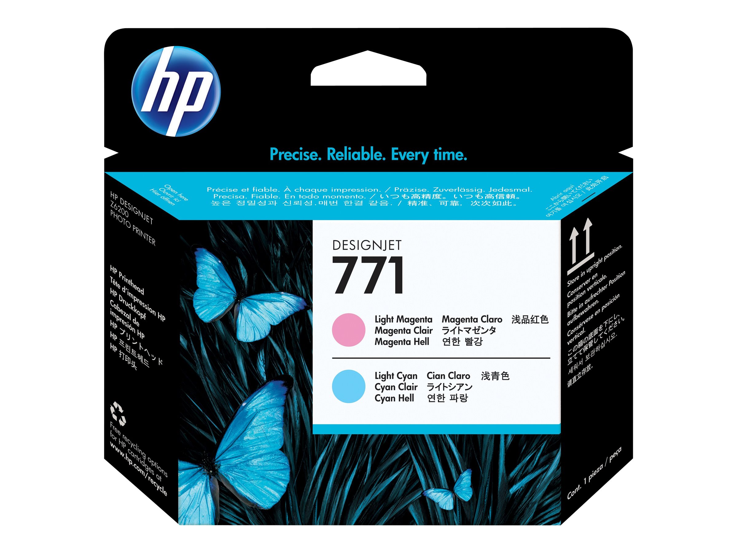 HP 711 Hellmagenta Hellcyan Druckkopf