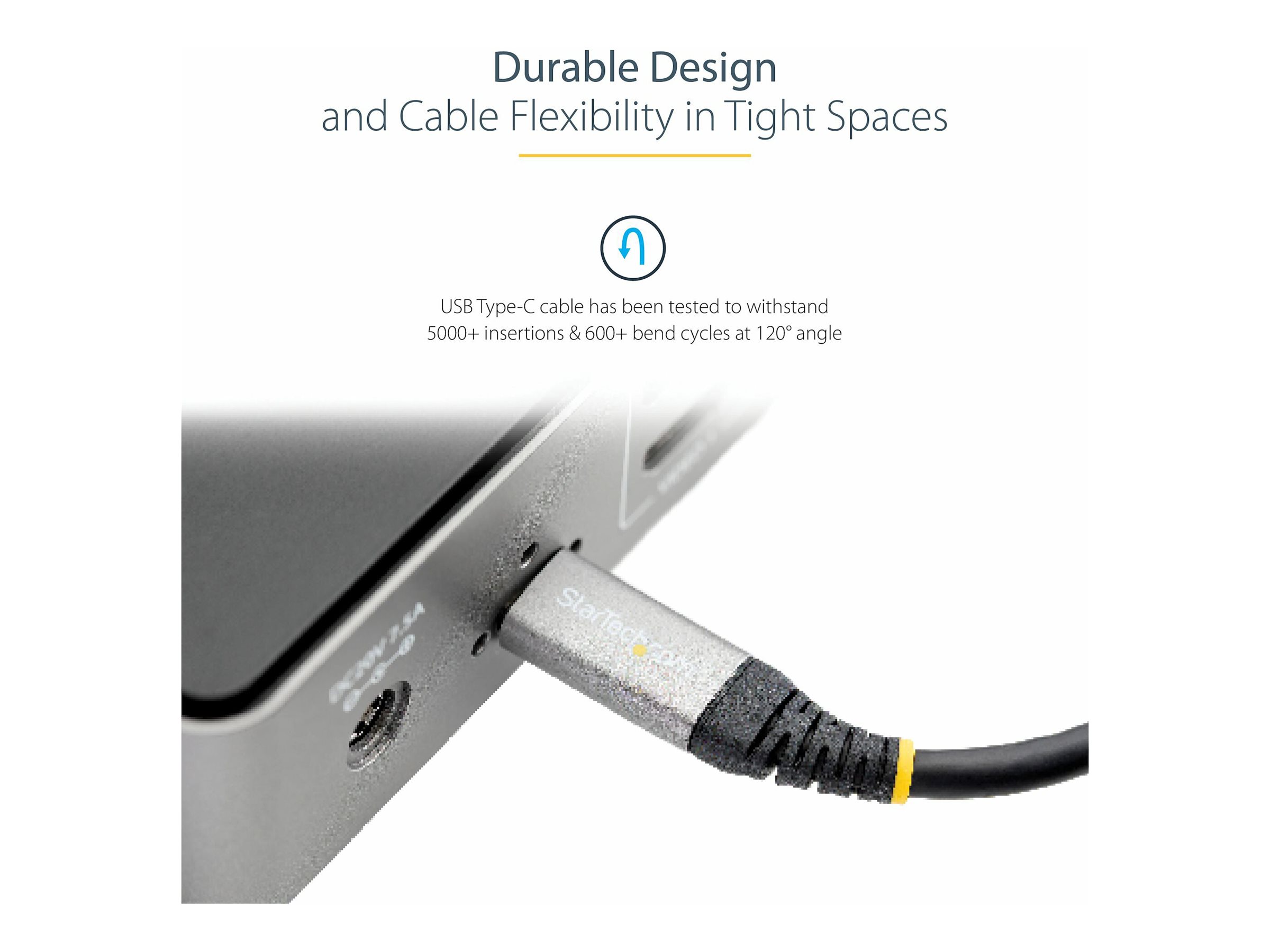 StarTech.com 50cm USB-C Kabel 10Gbit/s 100W