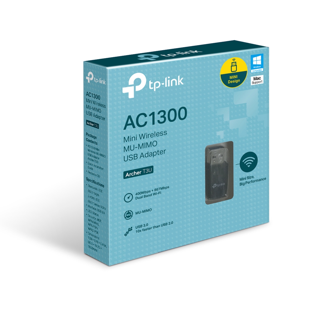 TP-LINK Archer T3U WLAN-Adapter USB 3.0