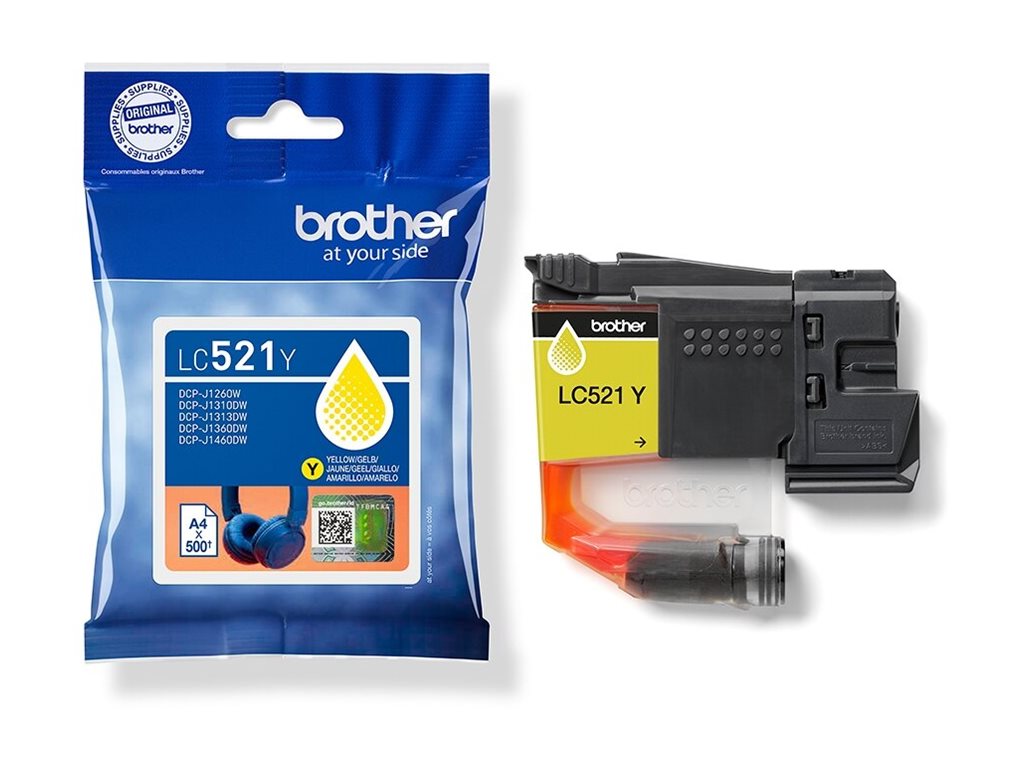 Brother LC521Y Gelb