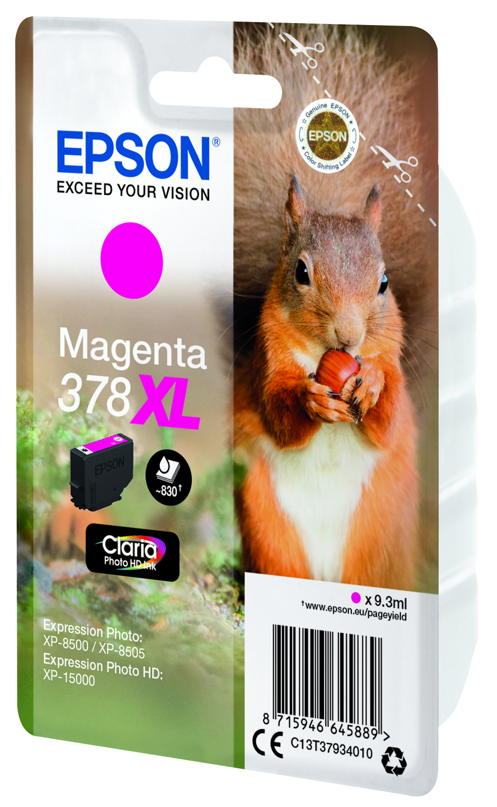 EPSON 378XLT37934 magenta Druckerpatrone