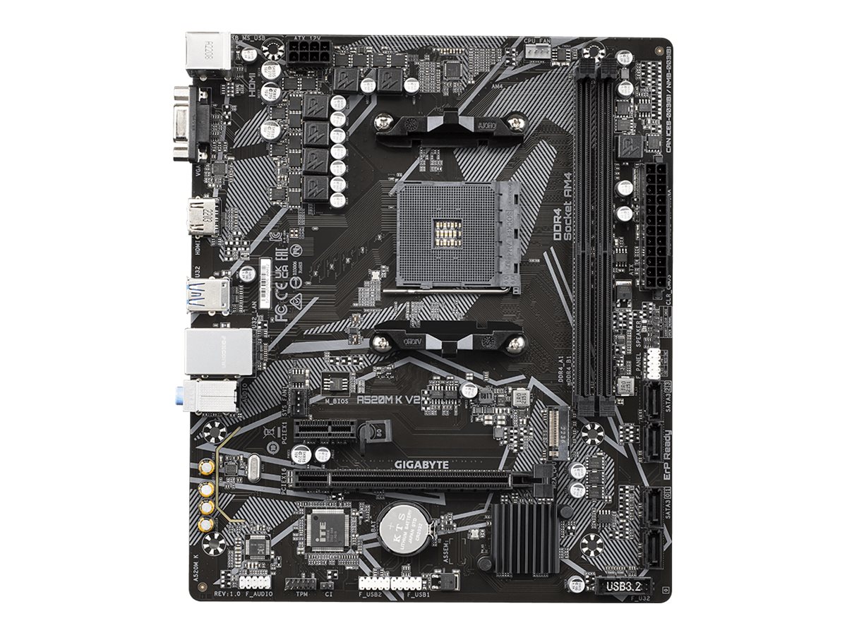 Gigabyte A520M K V2 Motherboard micro ATX AM4