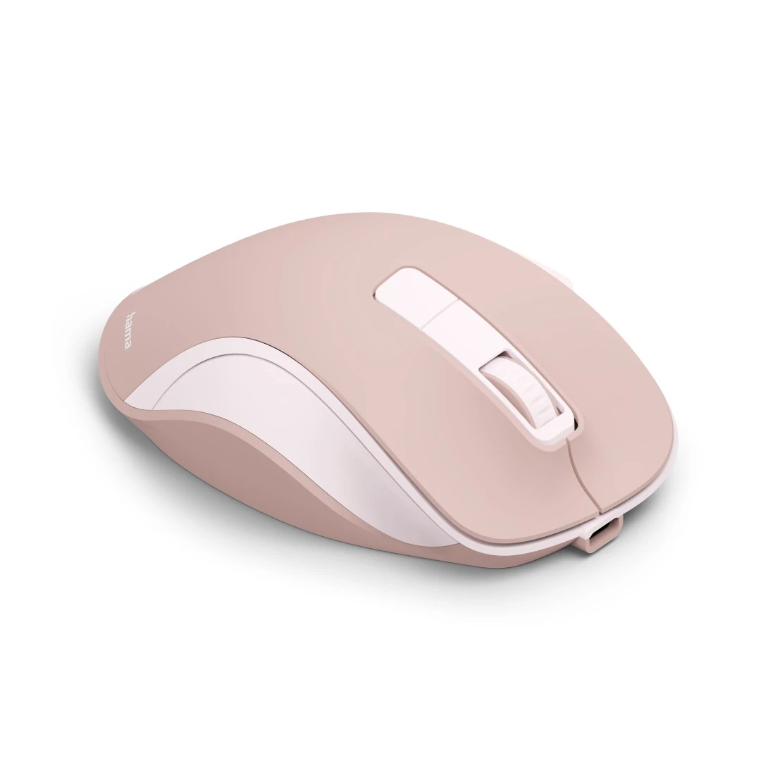 Hama WM-500 ergonomisch kabellos rosa
