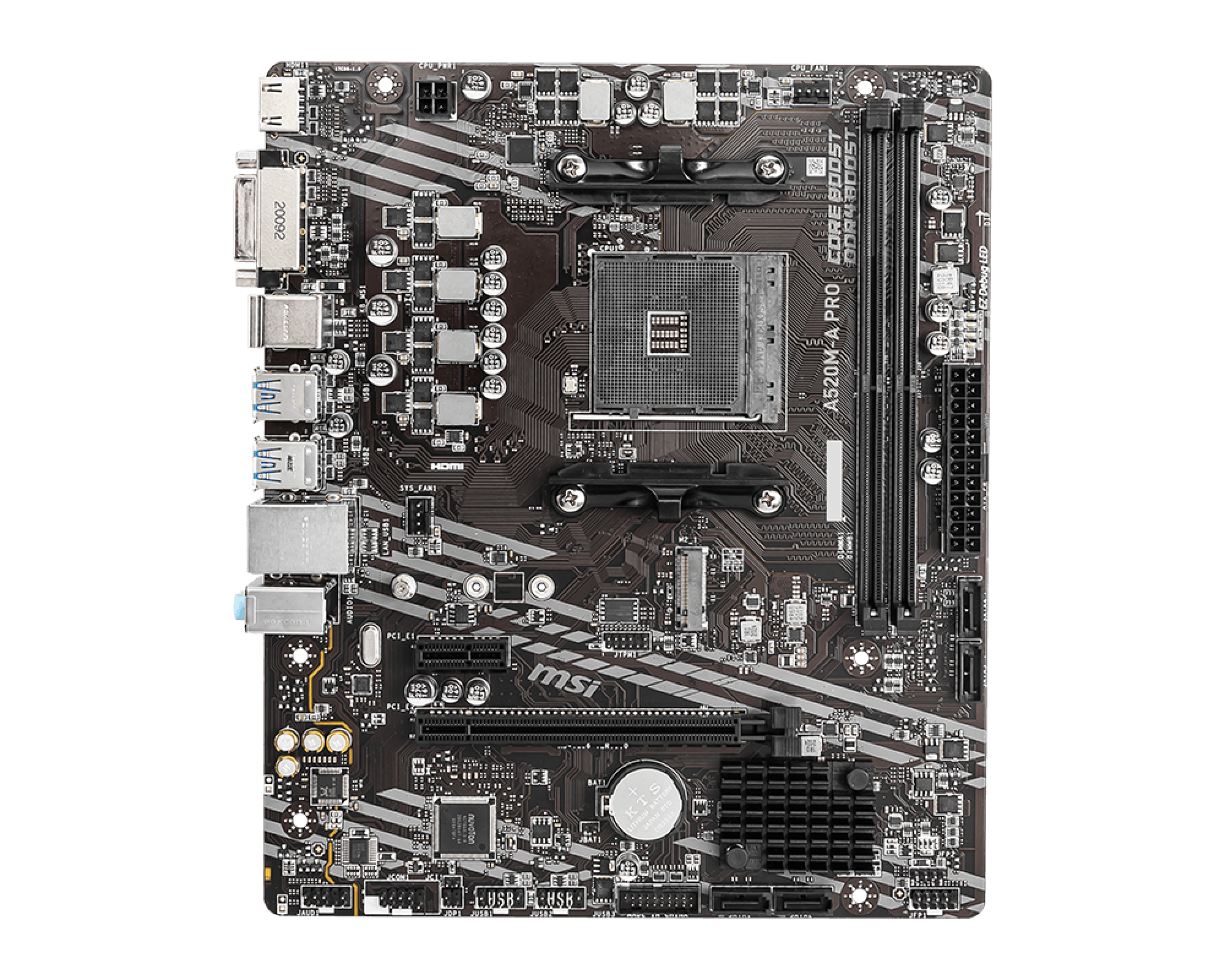MSI A520M-A PRO Socket AM4 AMD A520