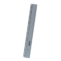 Herlitz Lineal 30 cm Kunststoff transparent