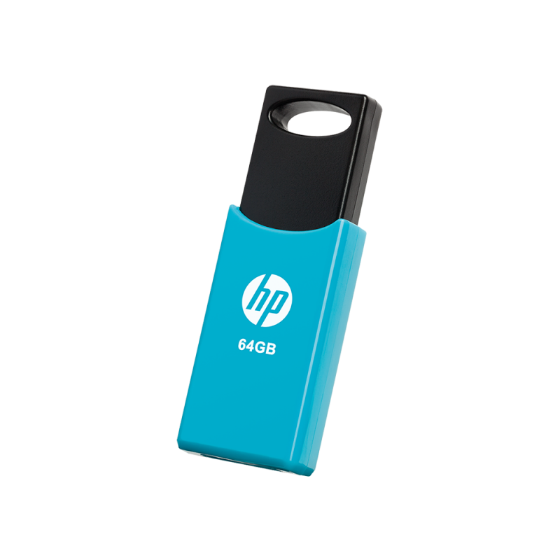 HP v212w USB-Stick 64 GB USB 2.0 Schwarz/Blau