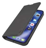 SBS Wallet Smooth Handyhülle Apple iPhone 16e Schwarz