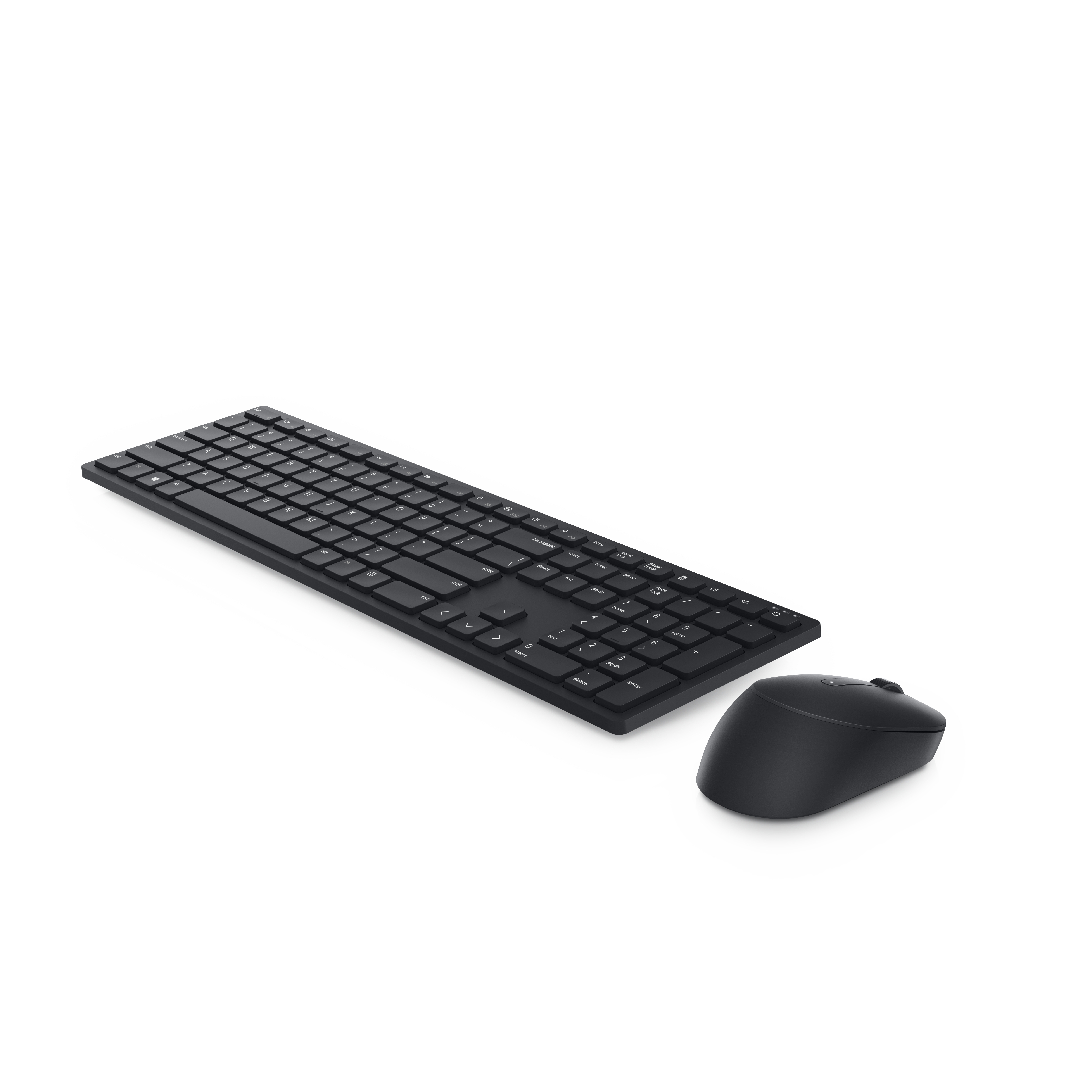 Dell Pro Tastatur+Maus Funk 1600dpi Schwarz