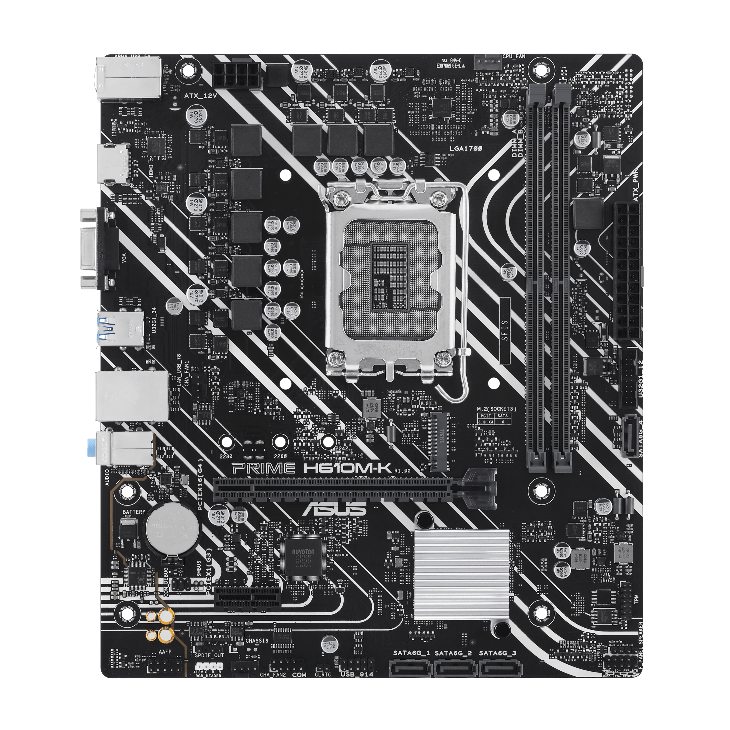 ASUS PRIME H610M-K Micro-ATX H610