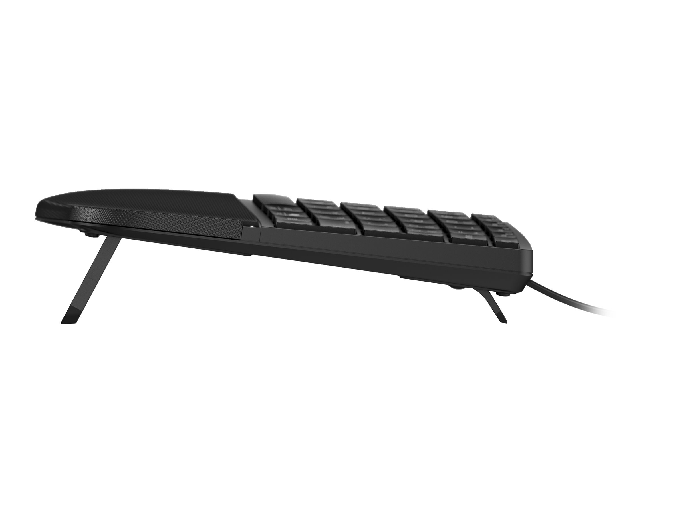 HP 485 Comfort Wired Keyboard mehrere Geräte 23 programmierbare Tasten 3-Zonen-Layout