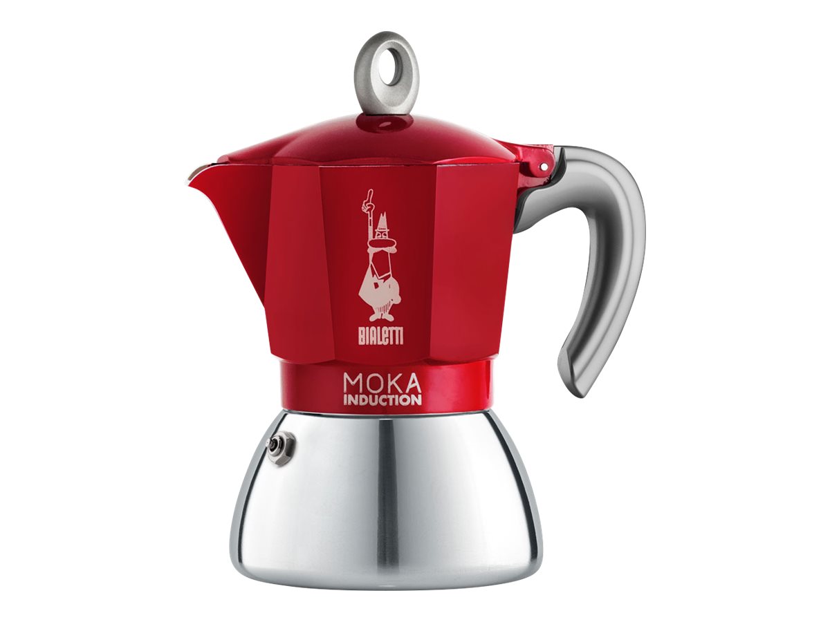 Bialetti Moka Induction rot 6 Tassen