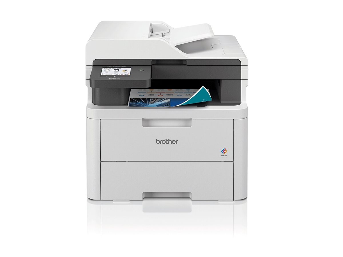 Brother DCP-L3555CDW 3 in 1 Farblaser Grau