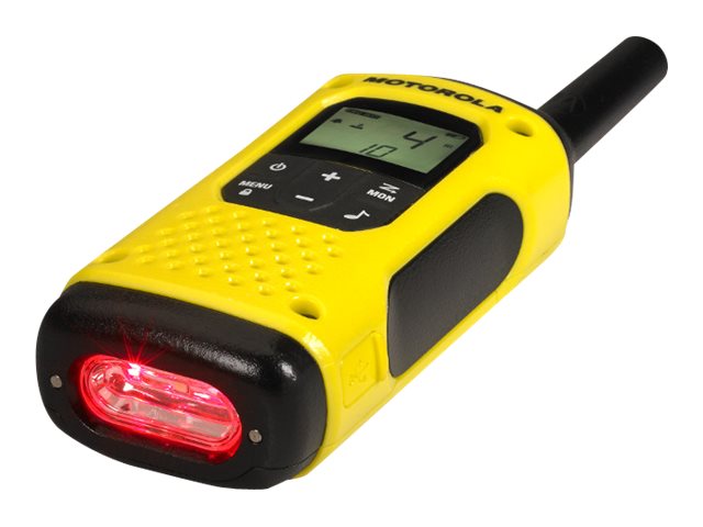 MOT TLKR T92 H2O Twin Pack HFG PMR446 IP67 im Koffer 2 Funkgeräte 2 Gürtelclip 2 NiMhAkku Netzladegerät mit 2 USB Steckern