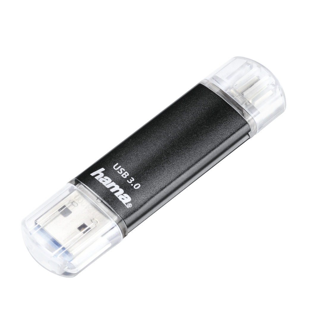 Hama Laeta Twin USB-Flash-Laufwerk 256 GB schwarz