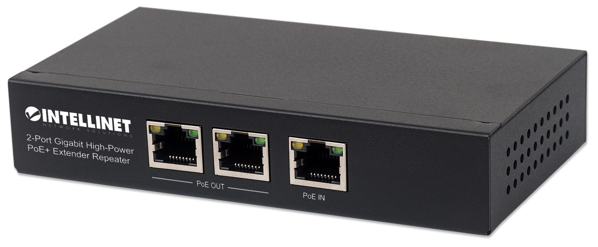 Intellinet 2-Port Gigabit High-Power PoE+ Extender 100m