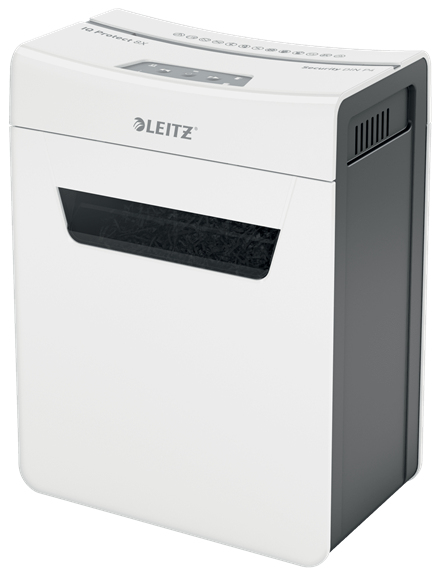 Esselte Leitz IQ 8X Protect Premium weiß Partikelschnitt P-4 bis 8 Blatt