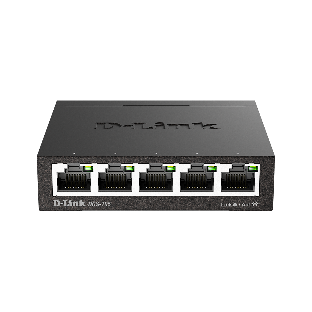 D-Link DGS-105 5-Port Gigabit Switch