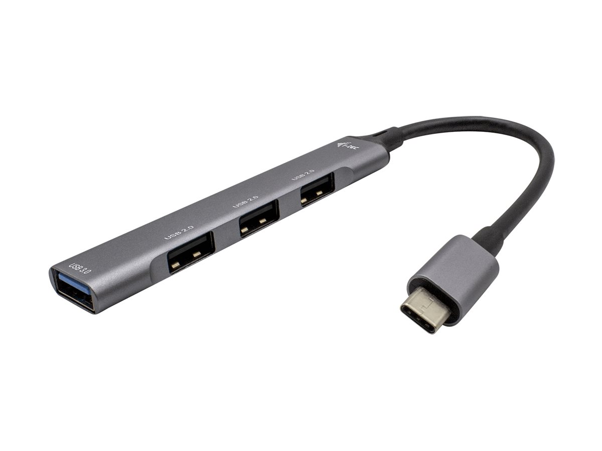 i-tec USB-C Metal Hub 4-fach