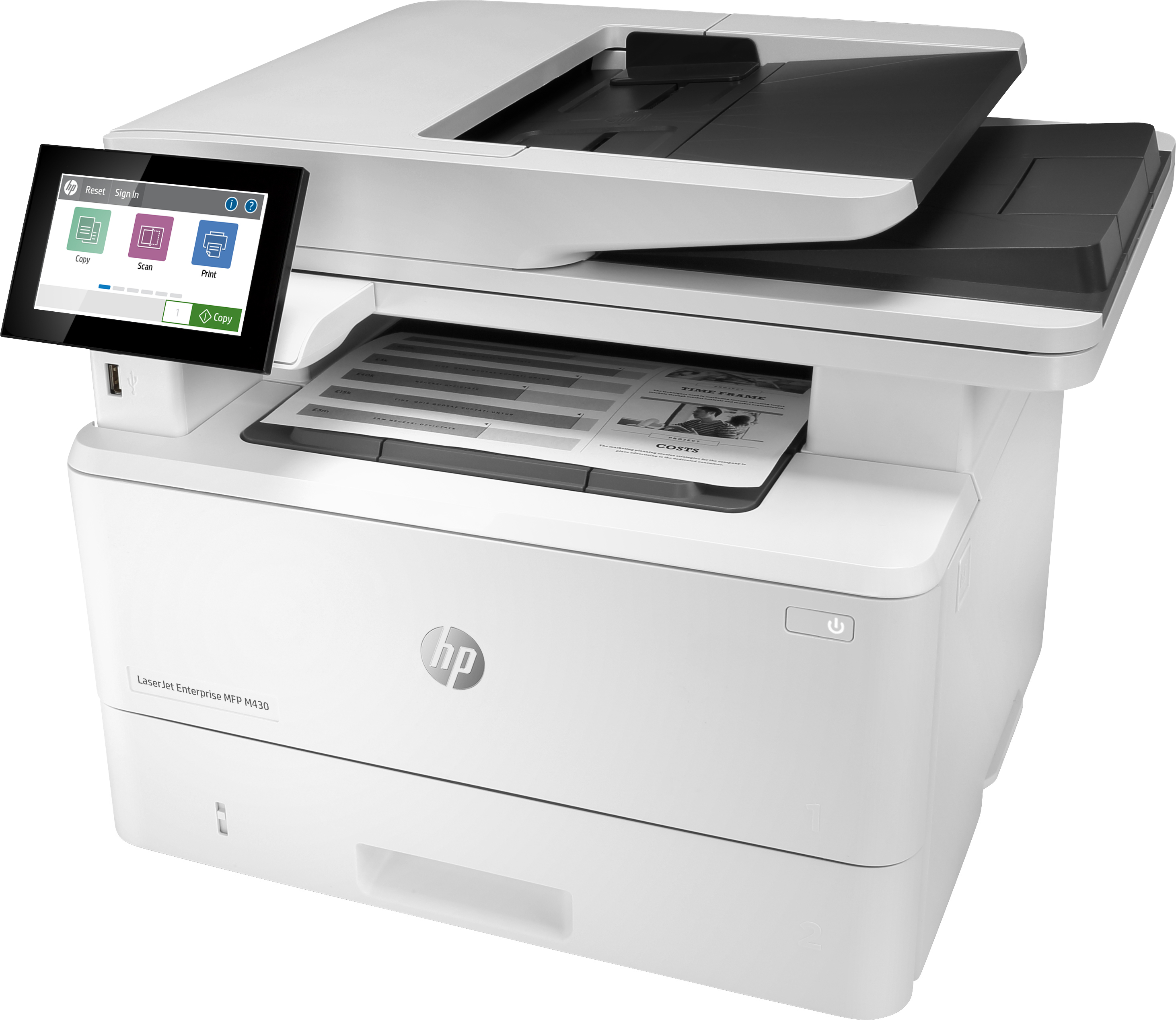HP LaserJet Enterprise M430f Multifunktionsdrucker