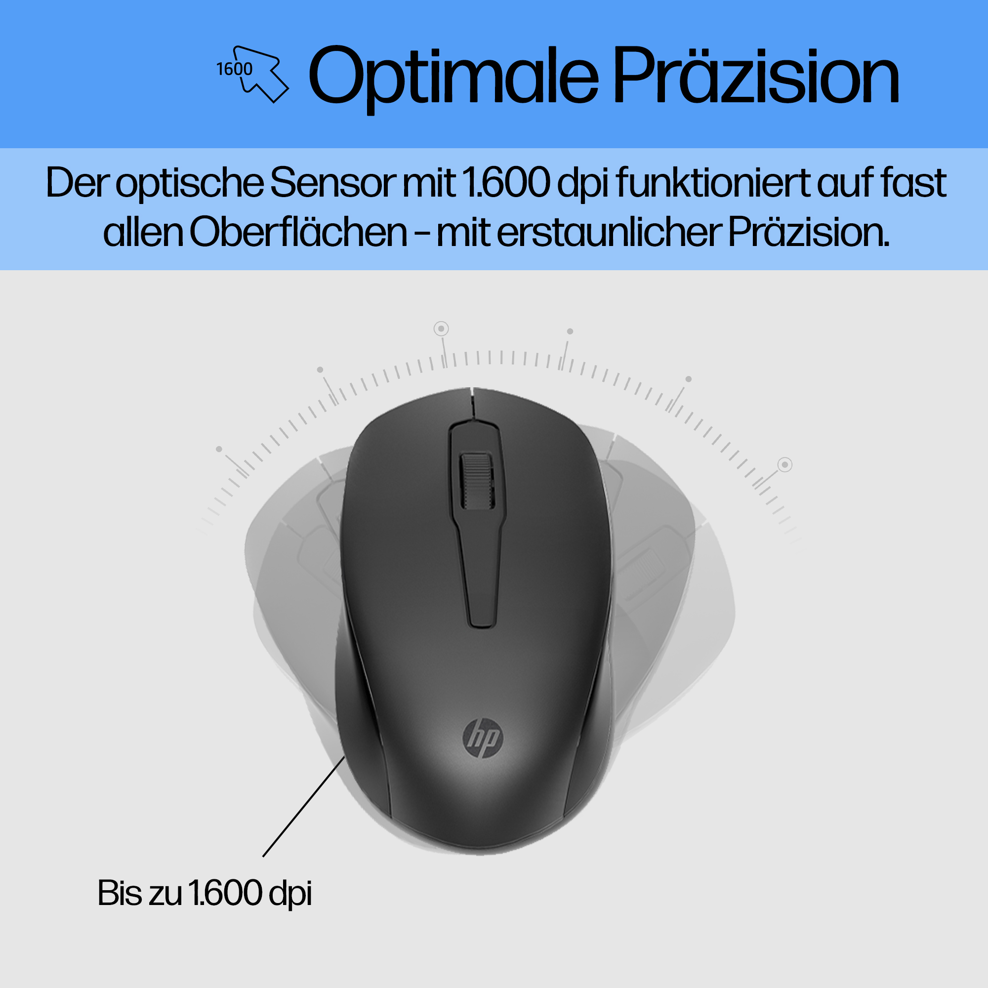 HP 330 Tastatur-Maus-Set kabellos 2.4 GHz