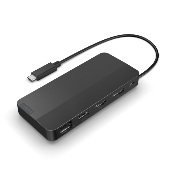 Lenovo USB-C Dockingstation mit HDMI, DisplayPort und 1GbE