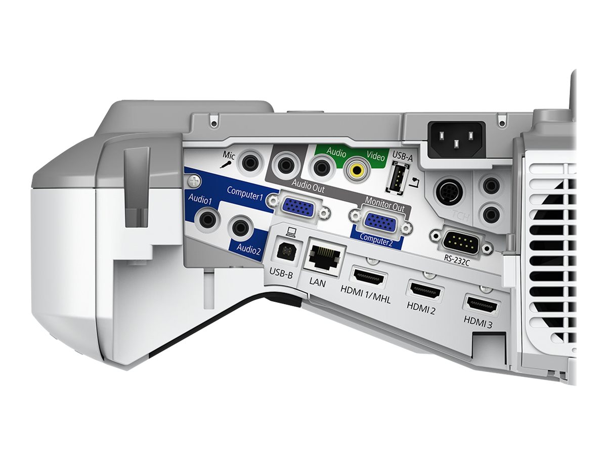 EPSON EB695Wi 3LCD WXGA interactive ultra short throw projector 1280x800 1610 3500 lumen 16W speaker