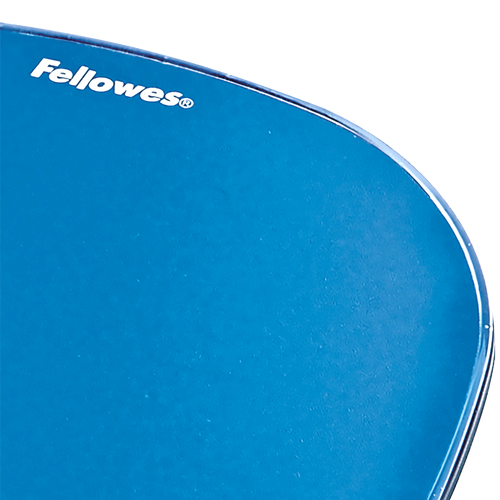 Fellowes Gel Crystal Mauspad-Handgelenkauflage blau