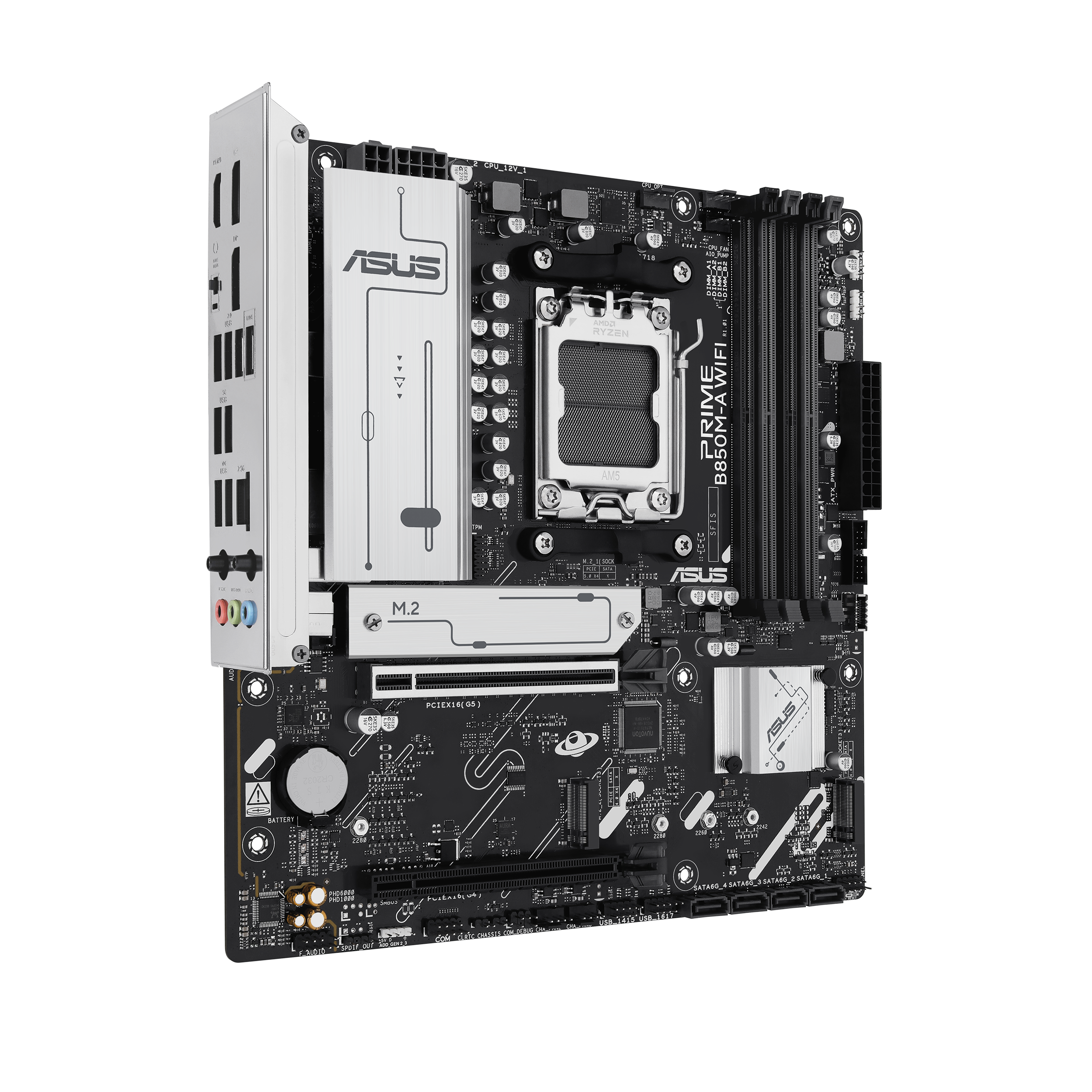 ASUS PRIME B850M-A WIFI micro ATX Socket AM5 Wi‑Fi 6E