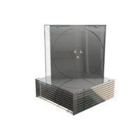 MEDIARANGE BOX21-M Schwarz Transparent Kunststoff