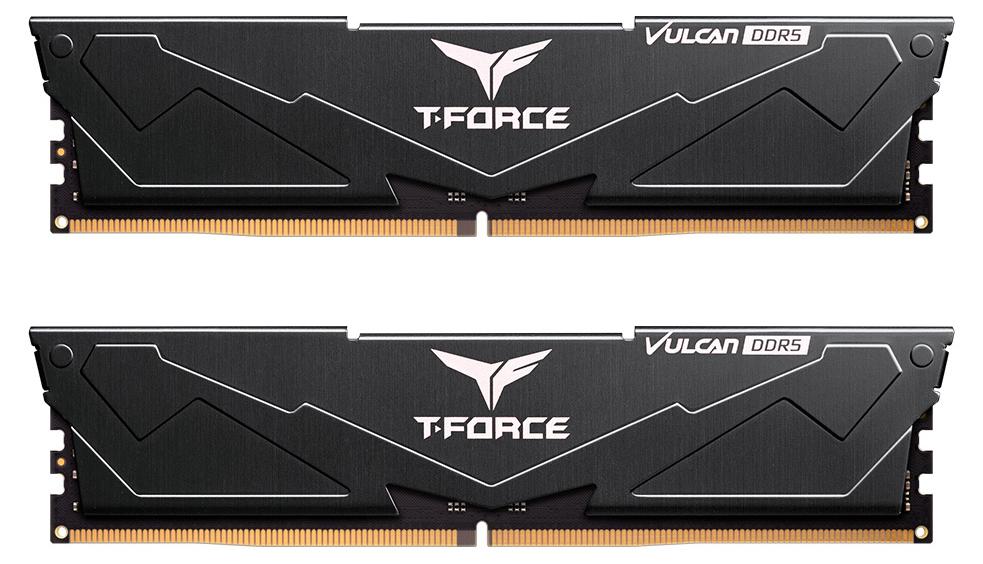 DDR5 32GB KIT 2x16GB PC 6000 Team T-Force Vulcan FLBD532G6000HC30DC01 black
