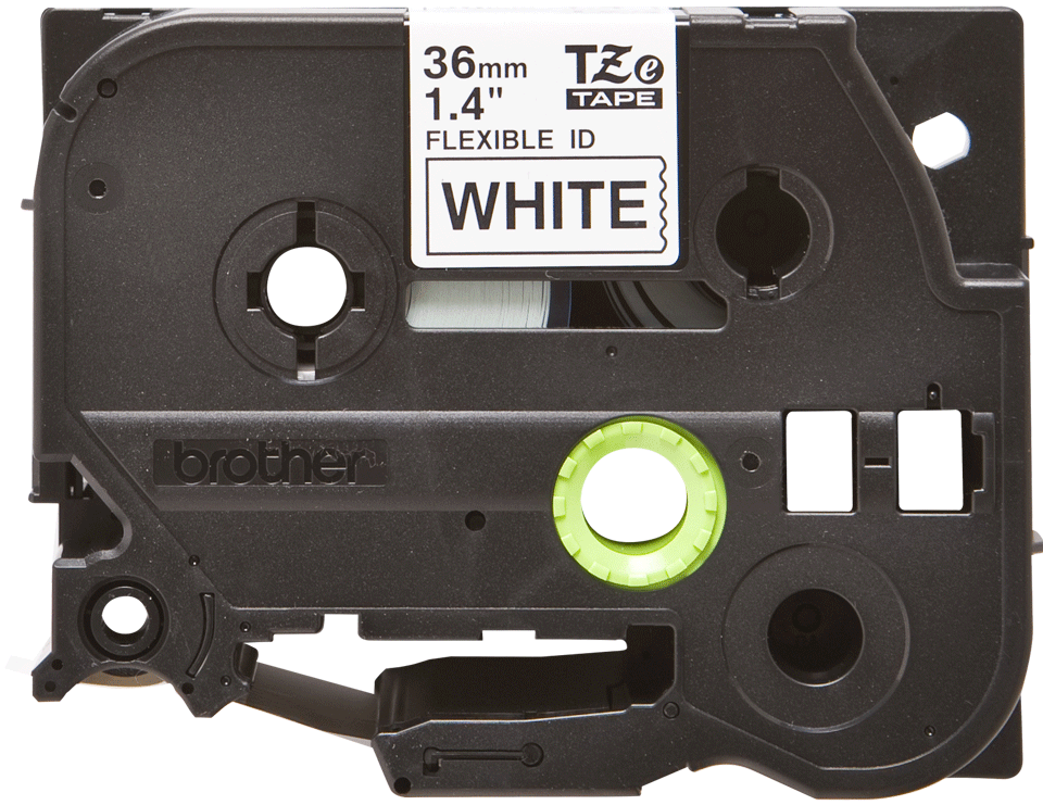 Brother TZe-FX261 Schriftband schwarz auf weiß