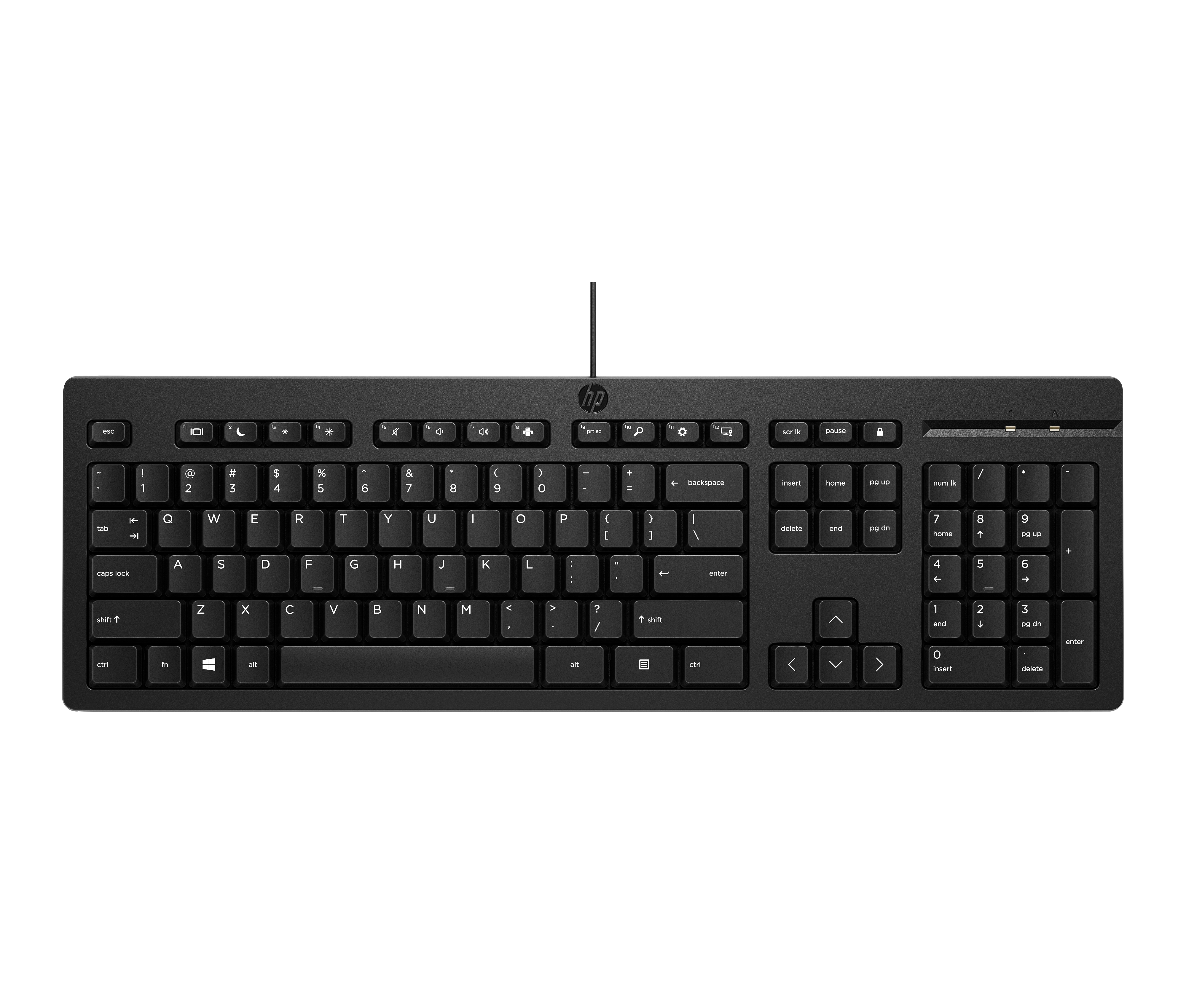 HP 125 G2 Tastatur Full Size USB