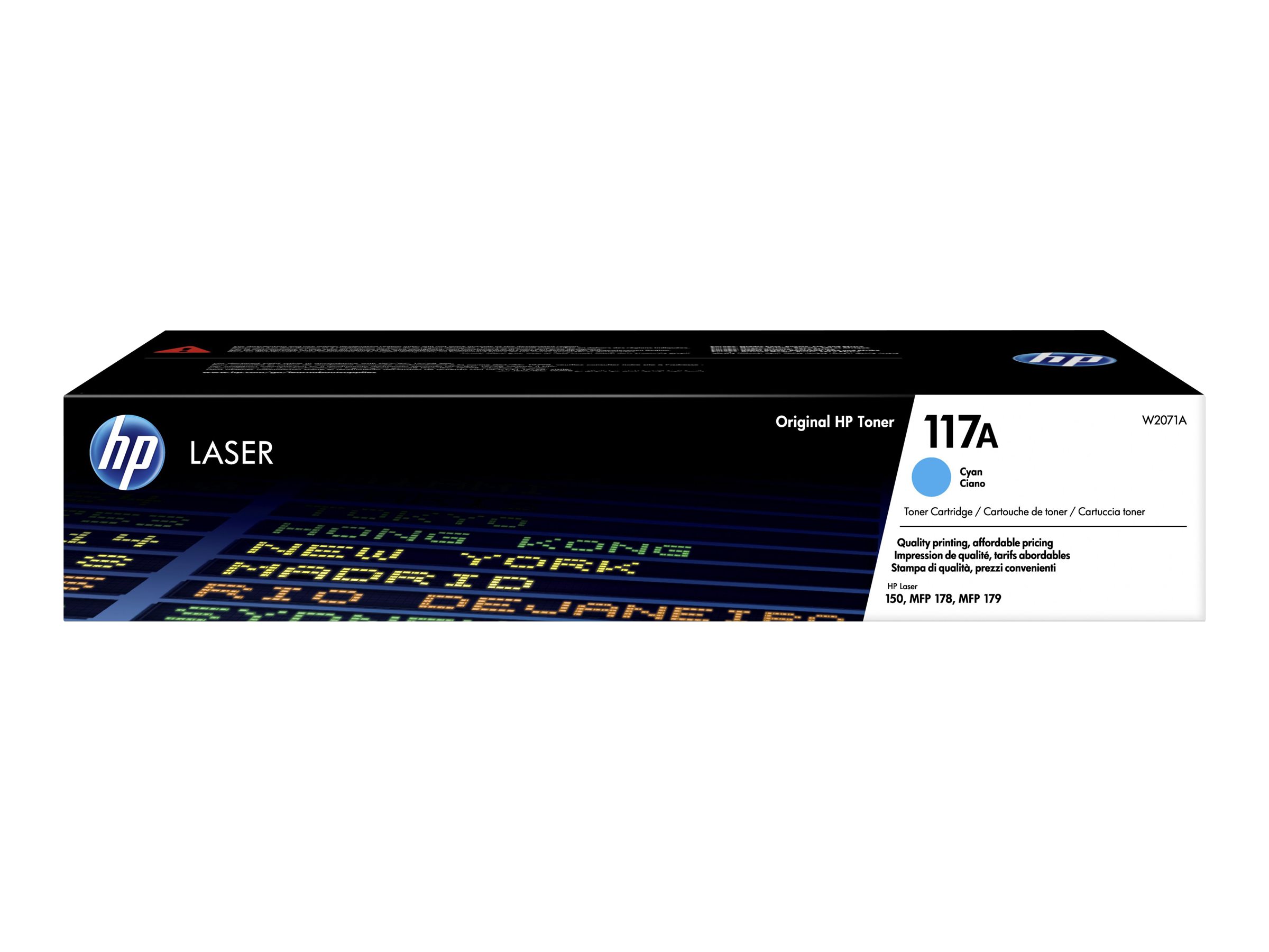 HP 117A Tonerkartusche Cyan
