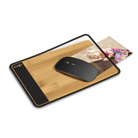 cep Mousepad, weiß/Buche