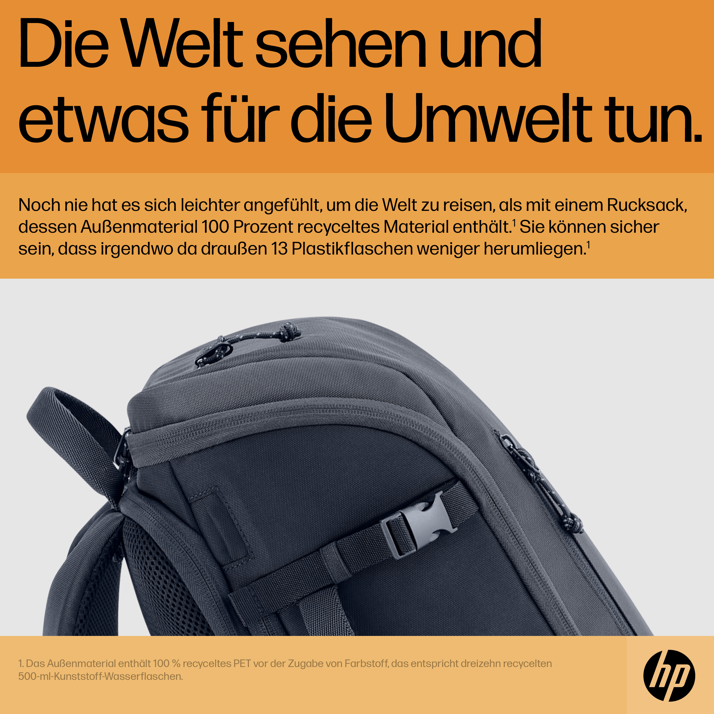 HP Travel Laptop-Rucksack 15,6 Zoll