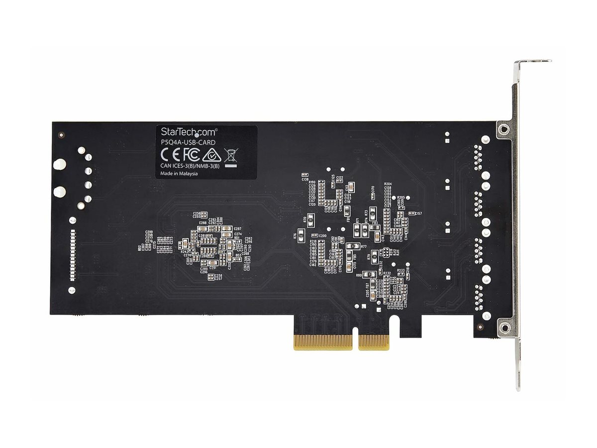 StarTech.com 4-PORT USB-A PCIe Card 5Gbps