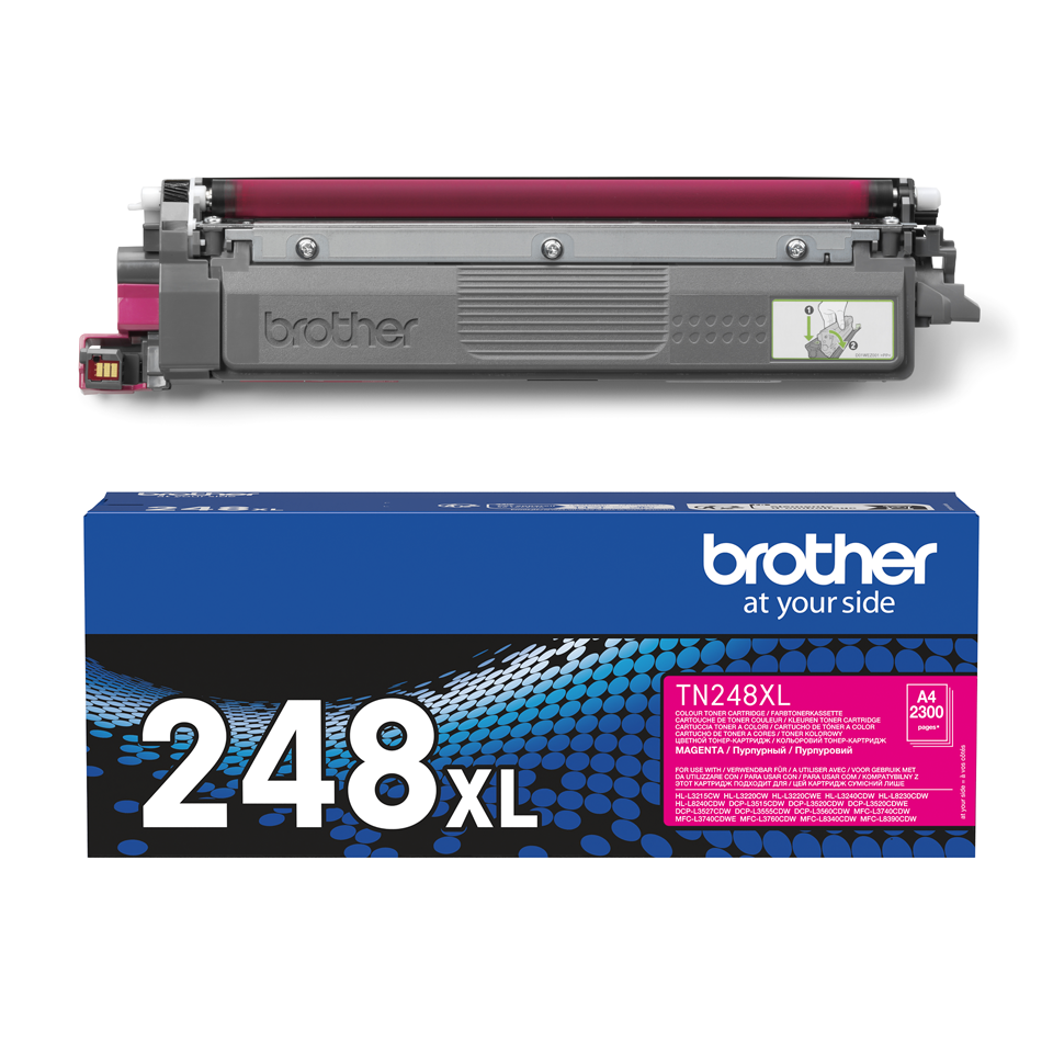 Brother Toner TN-248XLM Hohe Ergiebigkeit Magenta