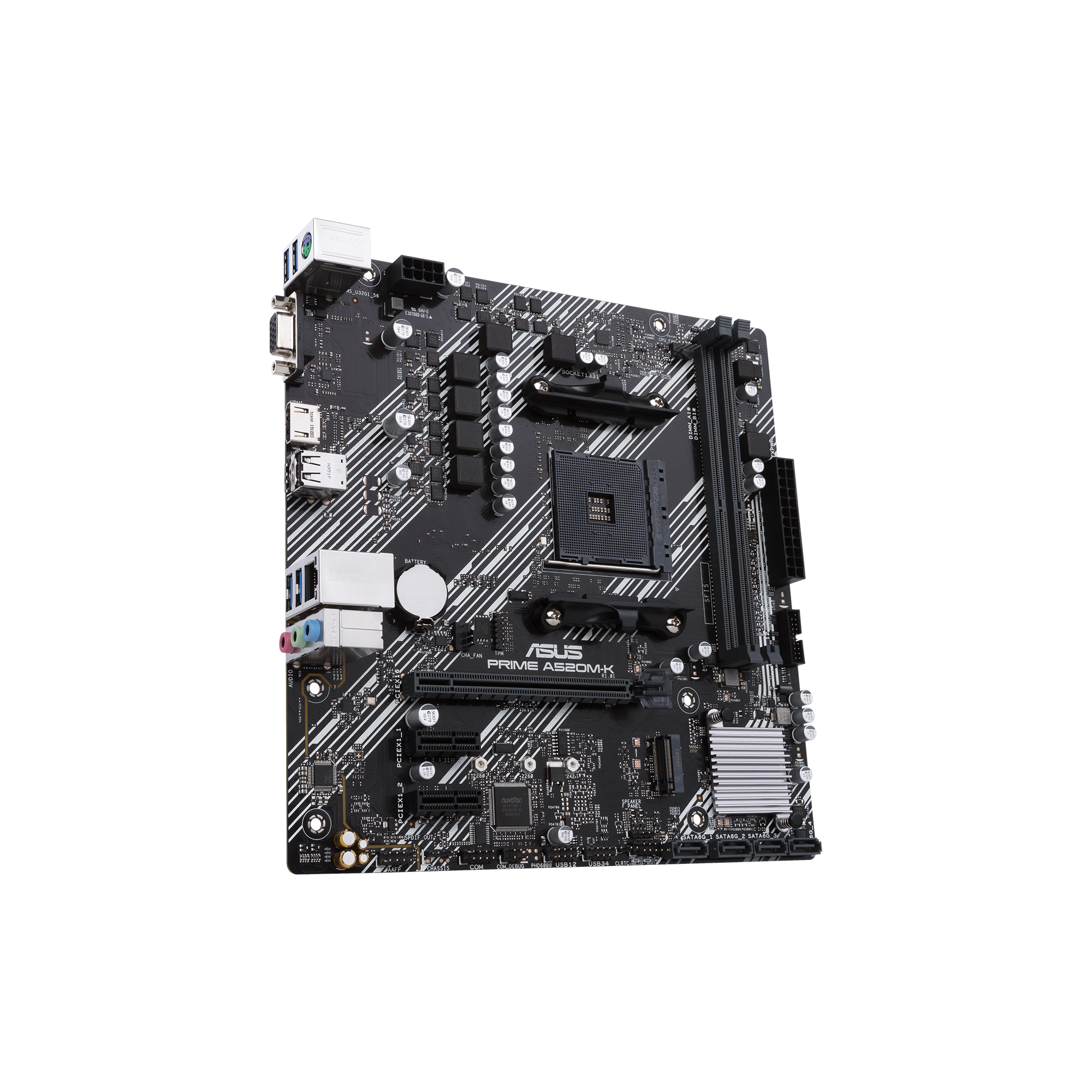 ASUS Prime A520M-K Mainboard Micro-ATX AM4