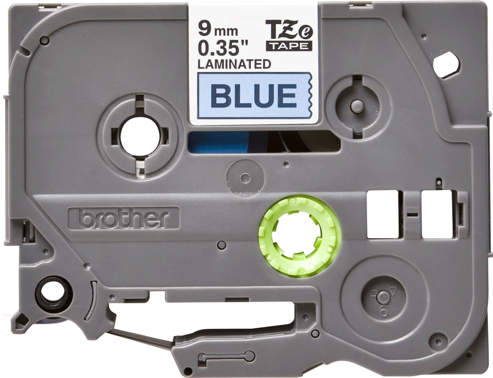 Brother TZe-521 schwarz auf blau 9 mm