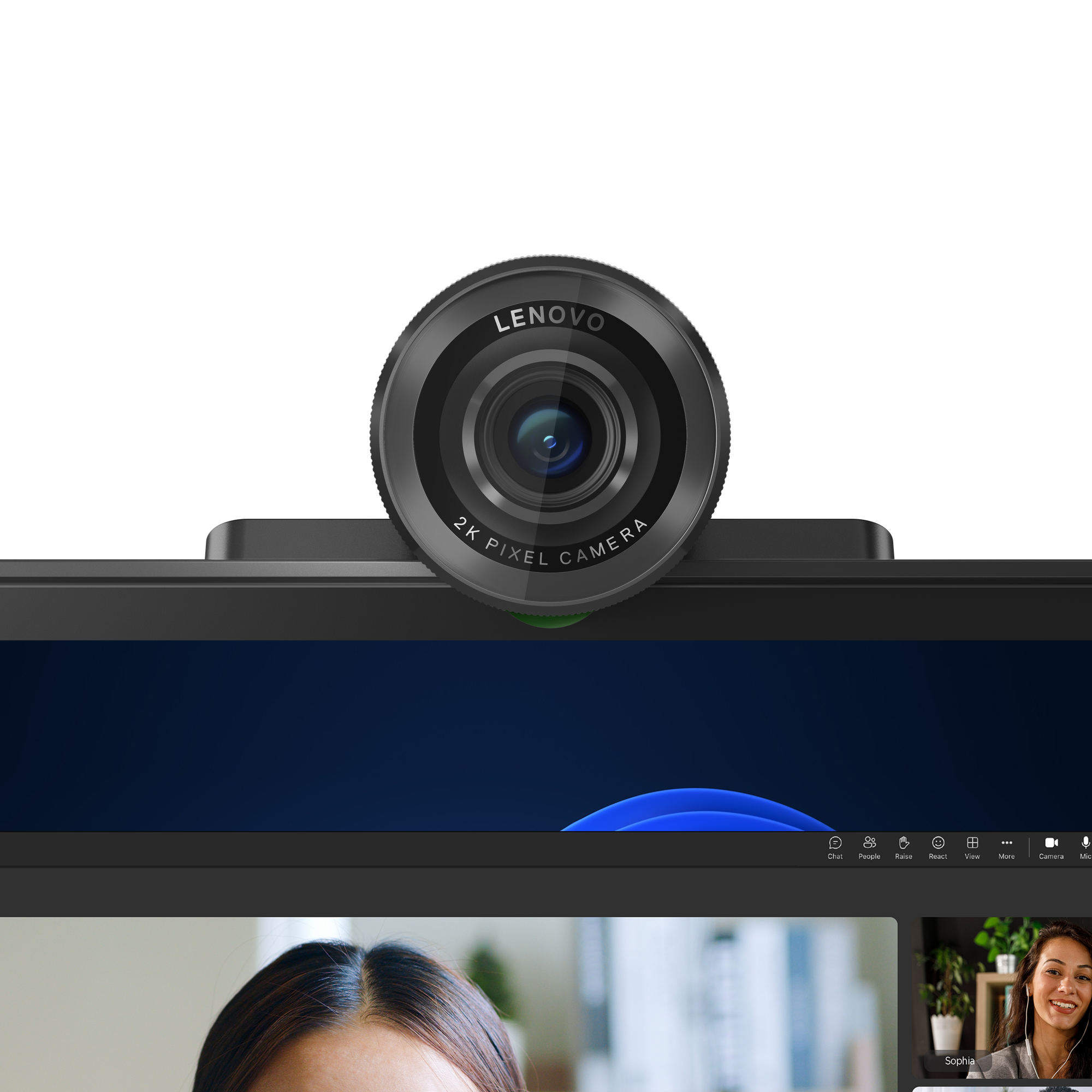 Lenovo Webcam QHD 2560 x 1440 2K Audio