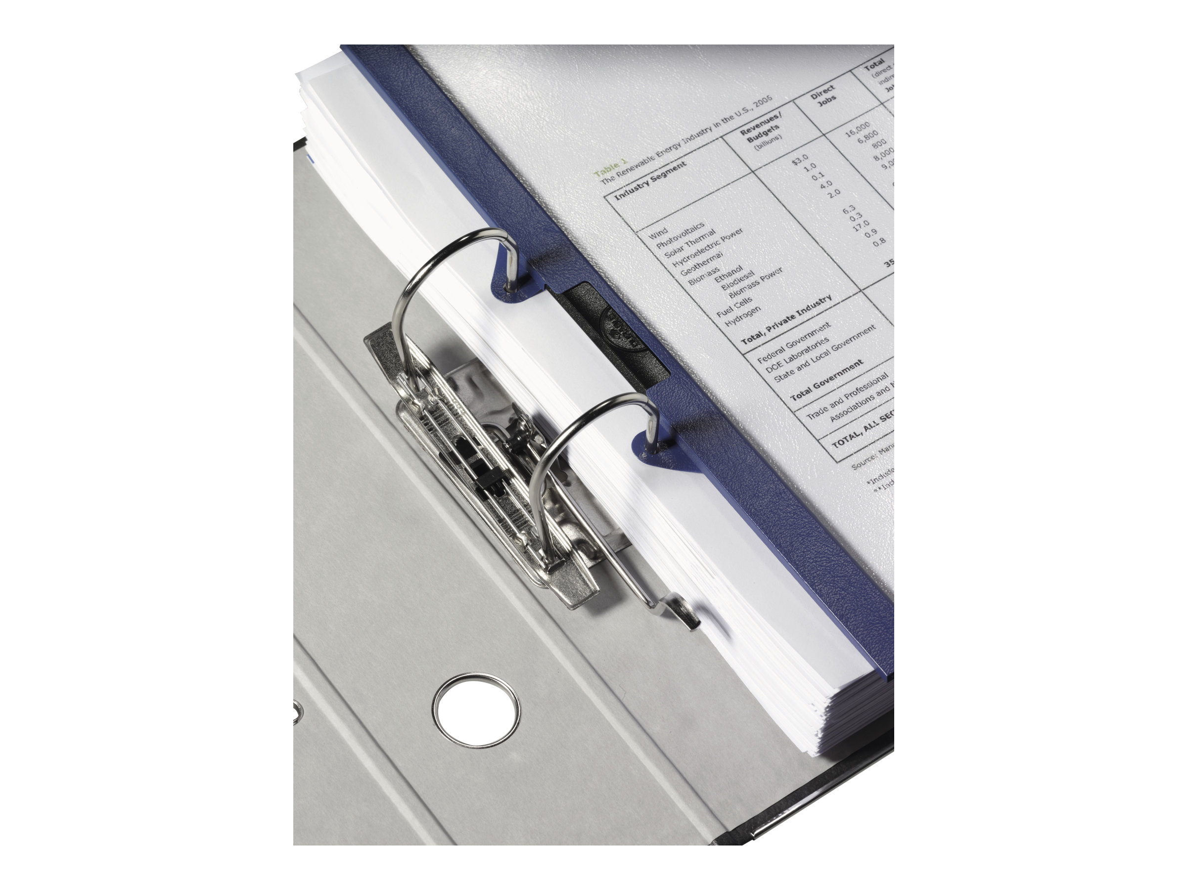 Durable DURACLIP 30 Easy File Klemmhefter dunkelblau