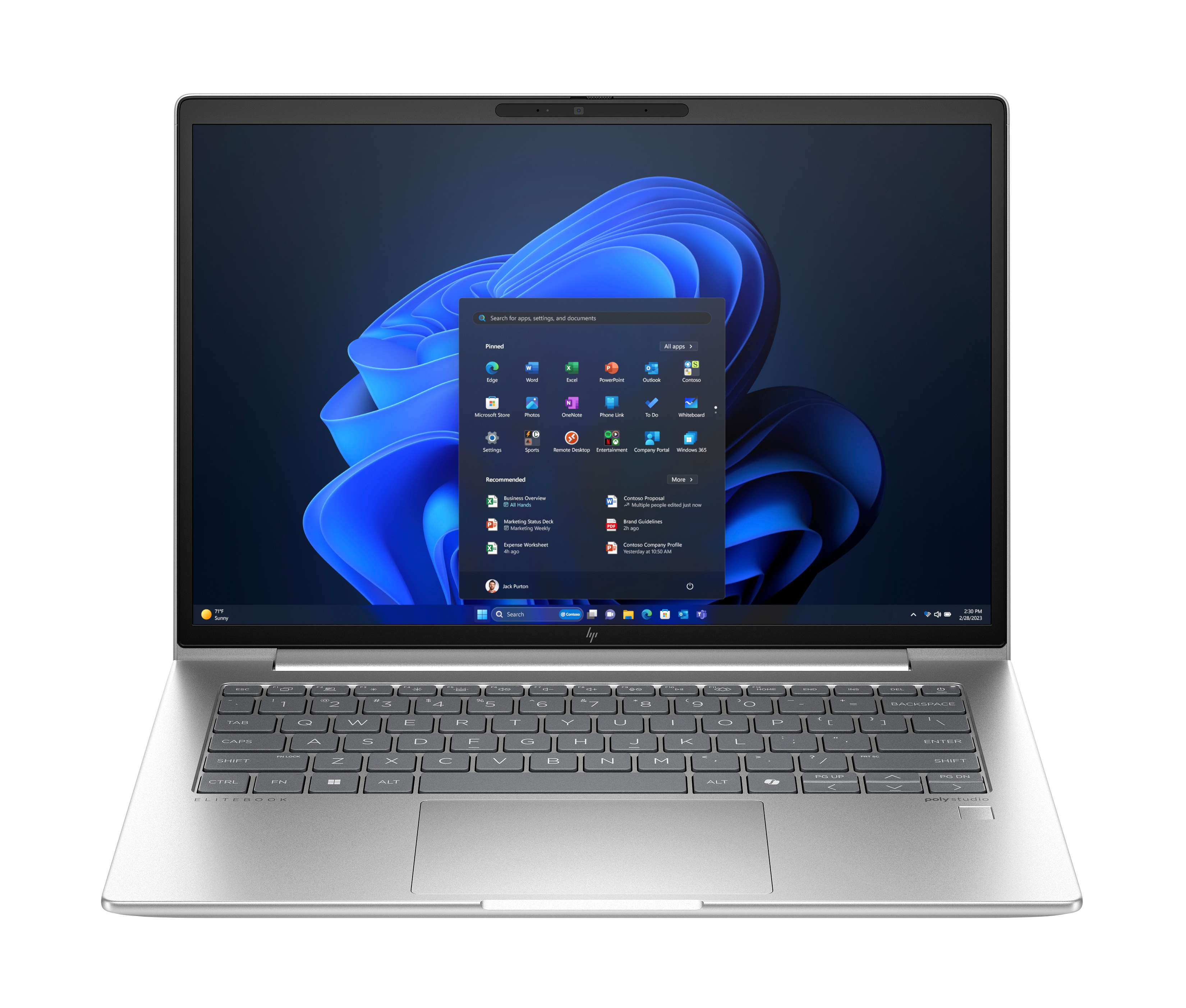 HP EliteBook 640 G11 14 Zoll Intel Core Ultra 5 125U 8GB RAM 256GB SSD