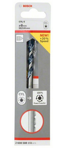 Bosch CYL-5 Betonbohrer 8 mm