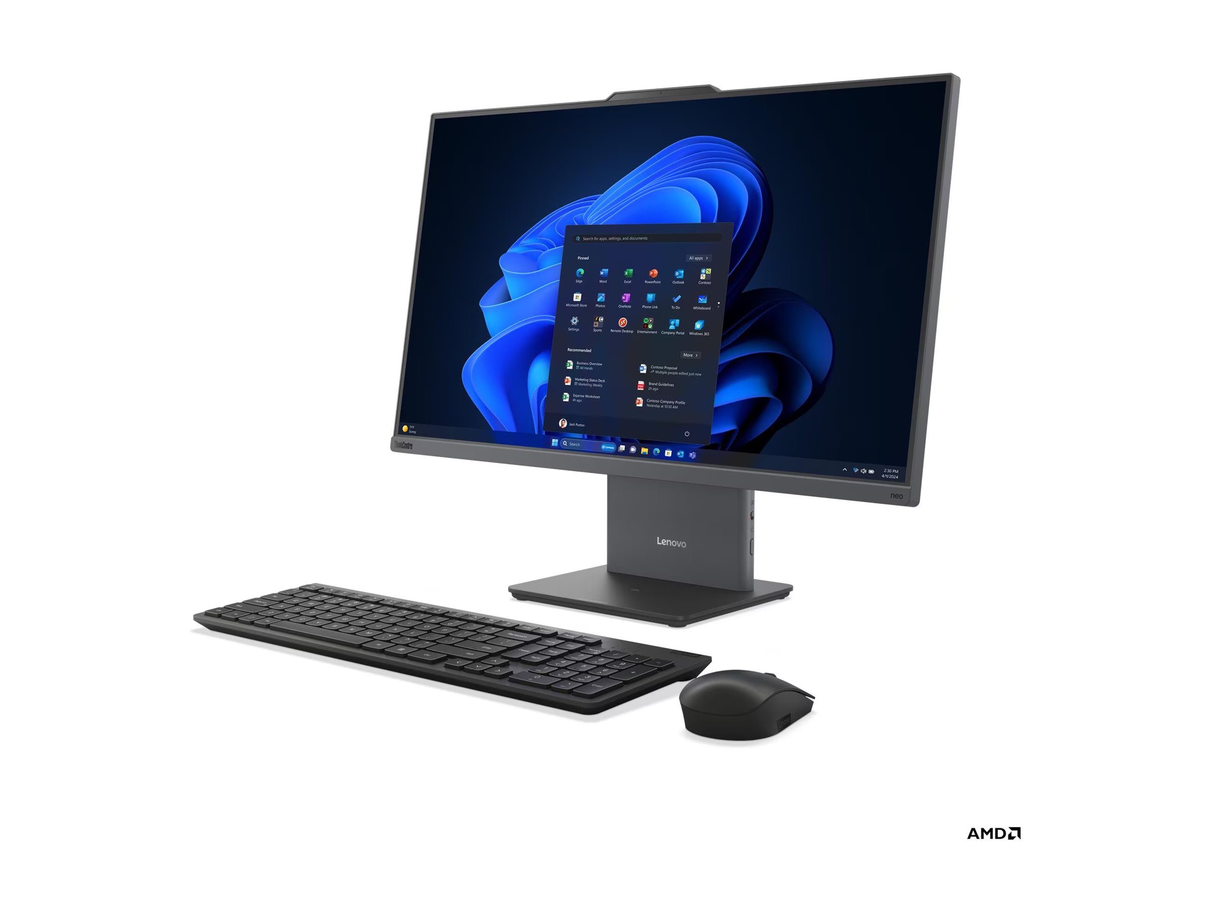 Lenovo ThinkCentre Neo55a-24 G6 23,8 Zoll R5 16/512 FHD