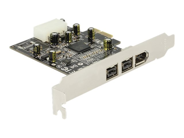 Delock PCI Express Card 2x FireWire 800 1x FireWire 400