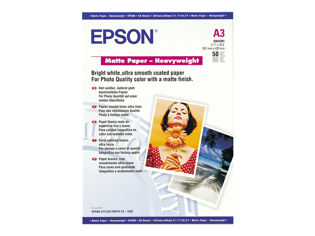 C13S041261 EPSON Papier A3 297x420mm