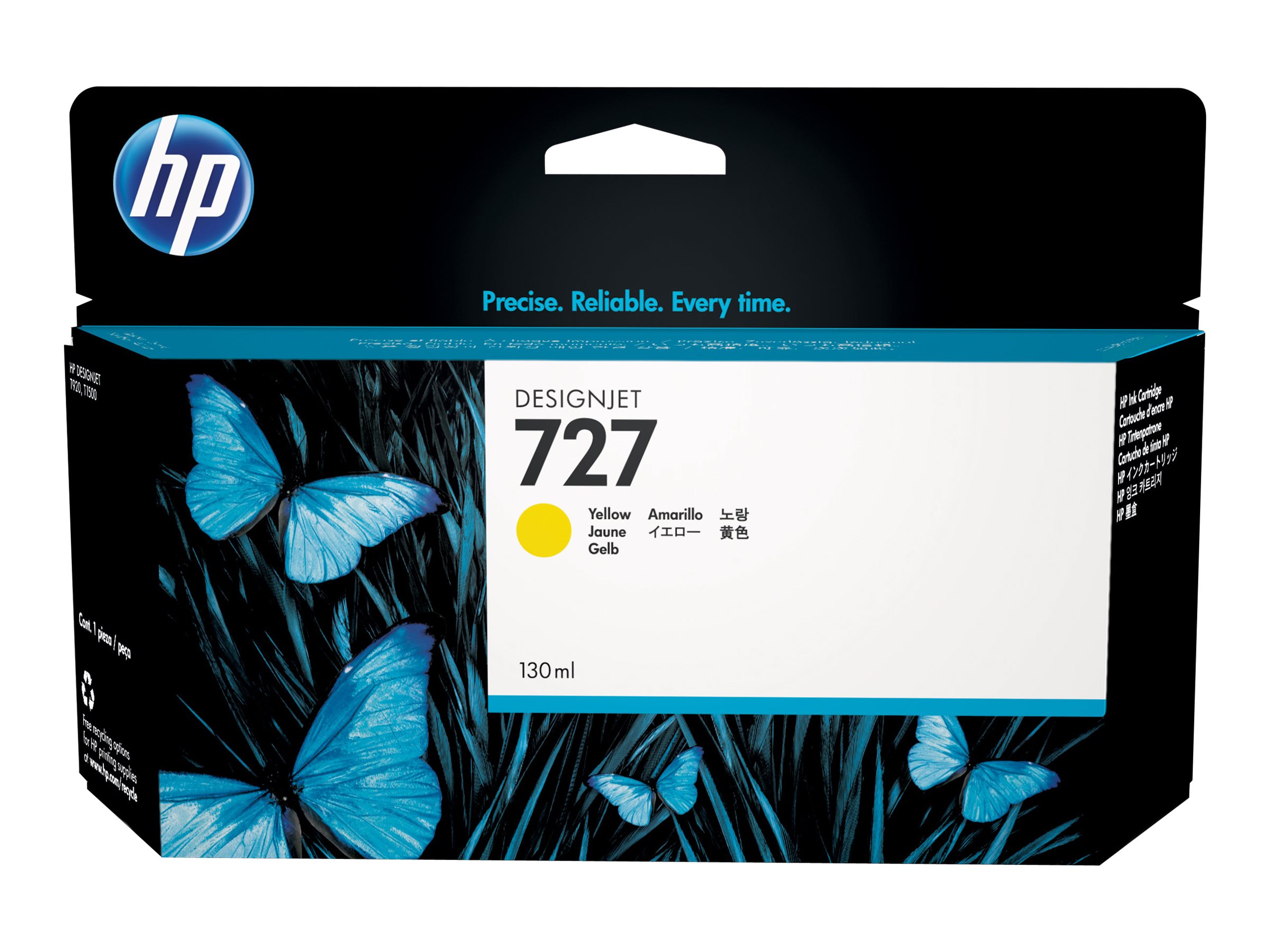 HP DesignJet 727 Tintenpatrone Gelb 130ml